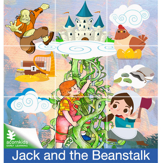 Bath Puzzle - Jack and the Beanstalk