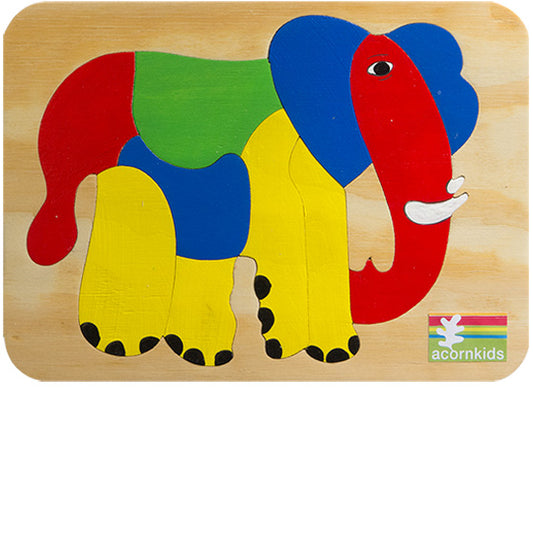 Wood Puzzle - Ellie Elephant