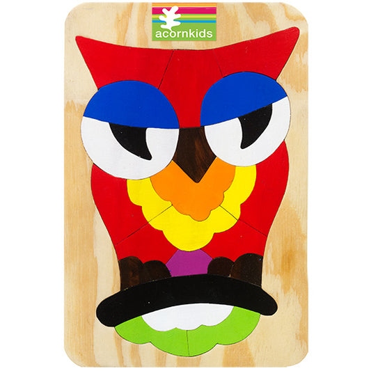 Wood Puzzle - Oops Owl