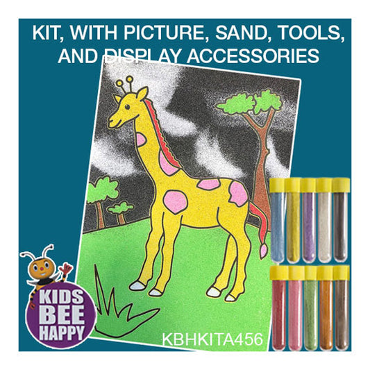 C: Sand Art Kit (A4) - GIRAFFE