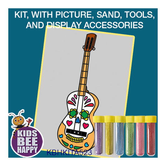 B: Sand Art Kit (A5) - GUITAR