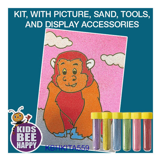 B: Sand Art Kit (A5) - GORILLA
