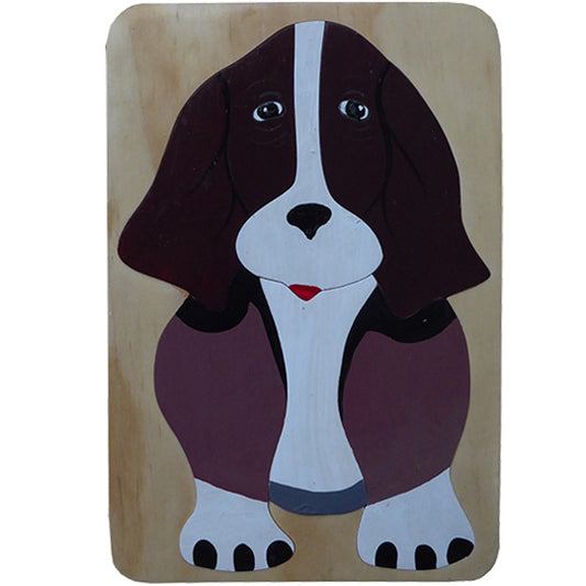 Wood Puzzle - Patch Puppy